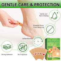 Soneat Wart Remover, 30pcs Verruca Treatment, Plantar Wart Remover for Hands, Feet, Effective Deep Verruca Removal Pads Patches, Pain Relief, Non-irritating Wart Treatment for Adults