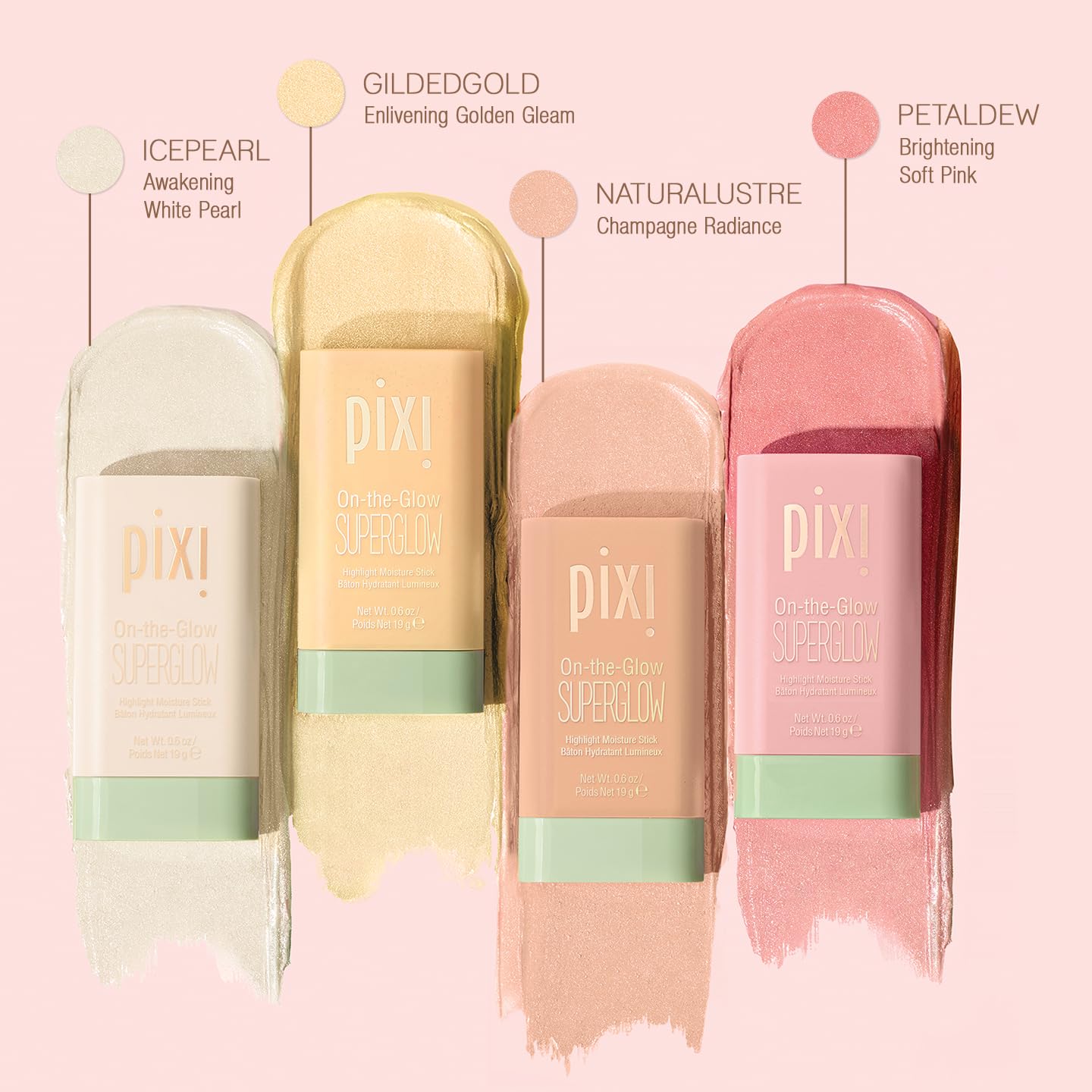 Pixi PIXI by Petra On-the-Glow SUPERGLOW - Highlight Mouisture Stick 19g - Natural Lustre