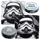 Puckator The Original Stormtrooper Compressed Travel Towel - Backpacking Traveling Essentials Essential - Hangover Kit Holiday Travel Camping Must Haves Accessories Mini Face Expandable Towel Towels