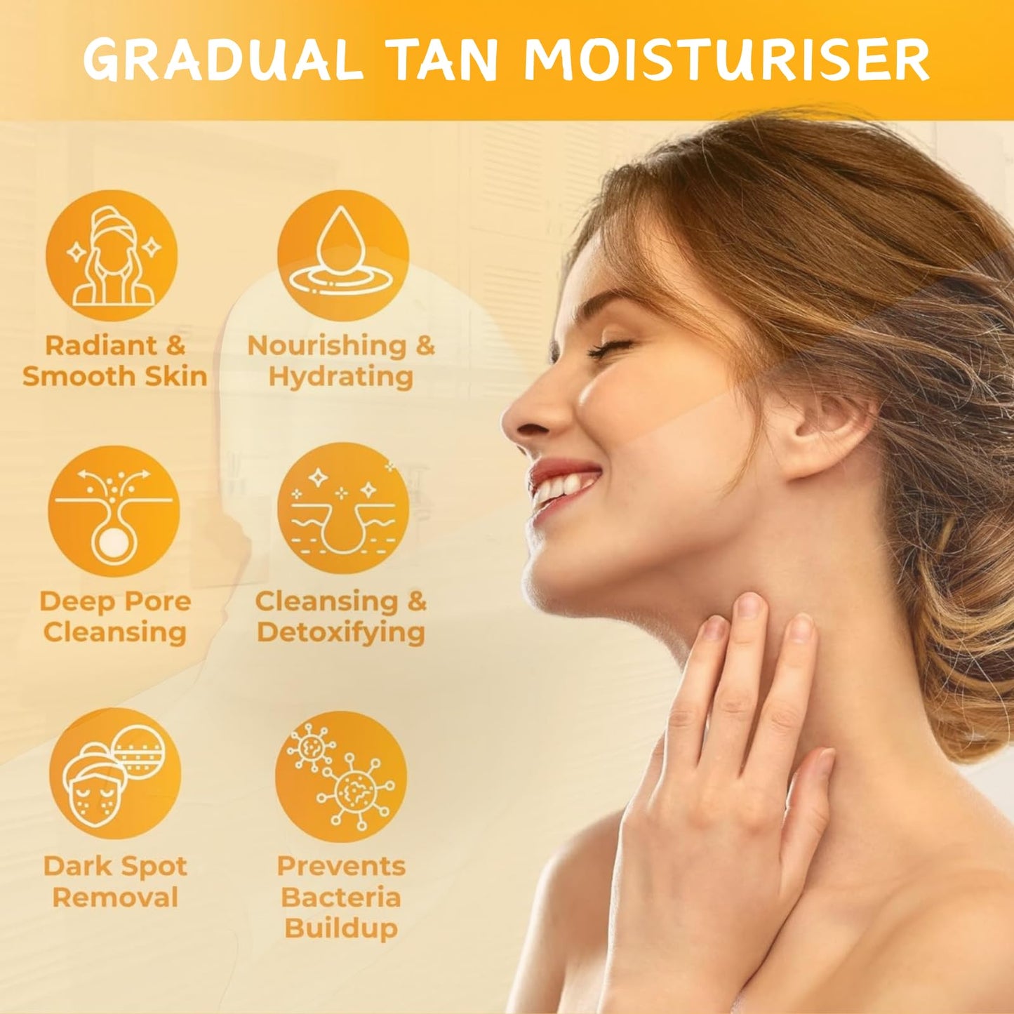 IZBEAUVO Turmeric & Victamin C Cream for Face & Body - Natural Turmeric Skin Brightening Lotion - Cleanses Skin, Evens Tone, Fades Scars, Sun Damage, & Age Spots - Pure Turmeric Cream with Vitamin C