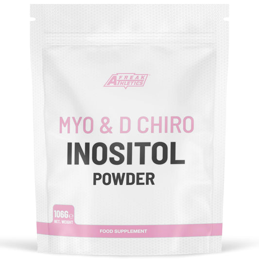 Freak Athletics Myo & D Chiro Inositol Powder 106g - Supports Women with PCOS - Promotes Hormonal Balance & Normal Ovarian Function - 2100mg Myo Inositol Powder Per Serving - 50 Servings