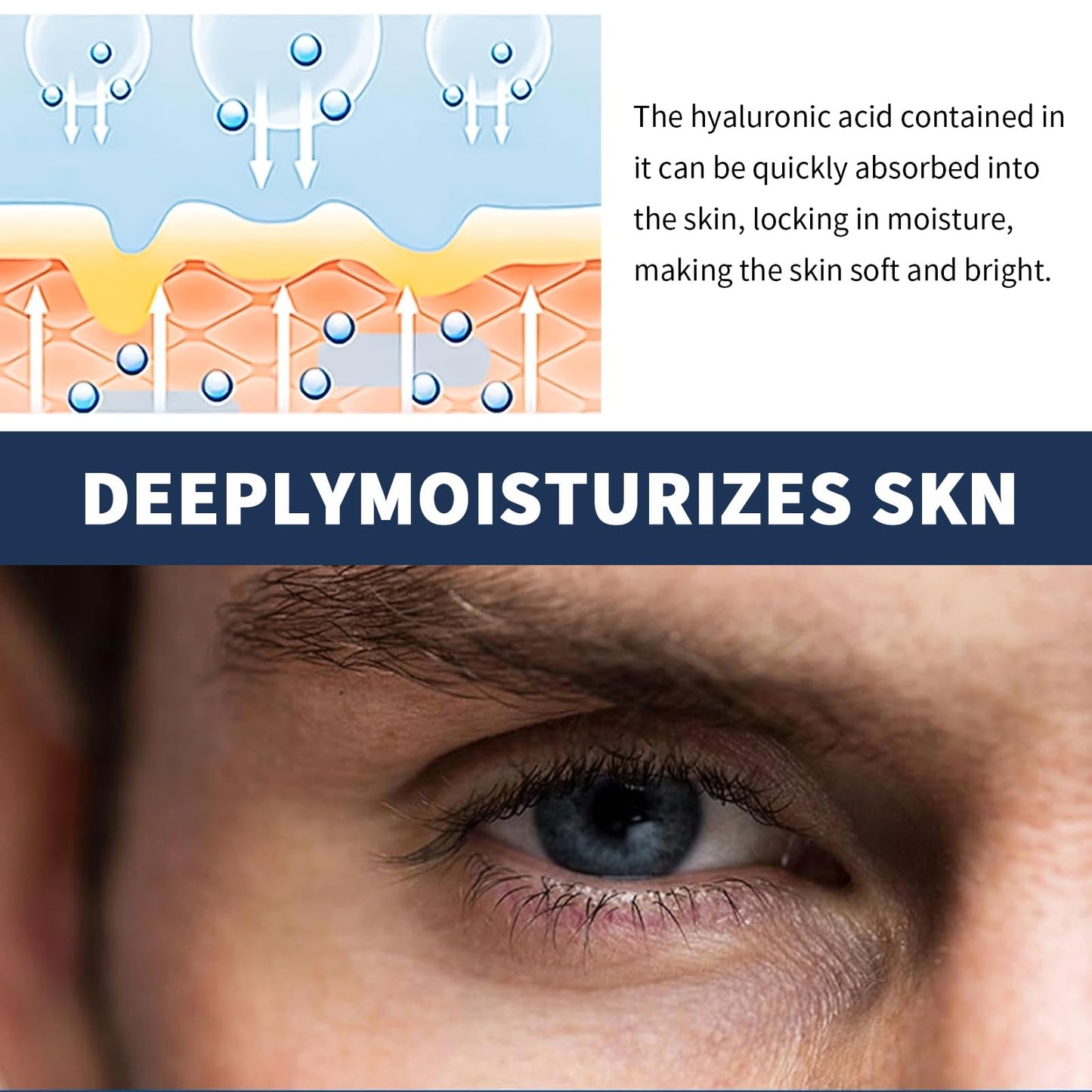 MADGININE 2 Bottles Of Particle Face Cream For Men Particle Man Particle For Men Eye Bag Treatment And Facial Lotion For All Skin Tones Wrinkle And Dark Spot Facial Moisturizer