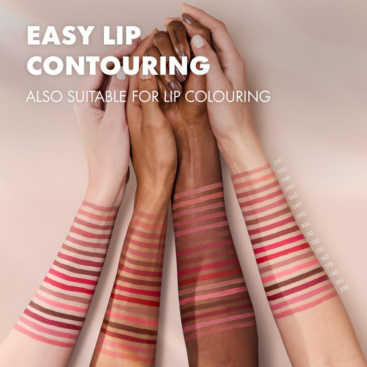 Catrice Cosmetics Catrice Plumping Lip Liner, moisturizing/hydrating, longlasting, mattifying, colour intense, matte (0.35g)