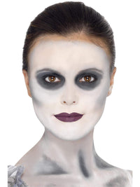 Smiffys Make-Up FX, Ghost Ship Kit, Grease, Black 6 Colour Palette, Cream & Crayon & Applicators, Cosmetics and Disguises Fancy Dress, Cosmetic Dress Up Cosmetics & Disguises.