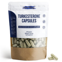 Turkesterone Capsules | Muscle Recovery and Muscle Growth Supplement | Max Strength 1000mg Per Serving | 120 Capsules