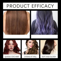 Mubuni Purple Polar Hair Dye Shampoo,3-In-1 Shampoo for Color H/air,Purple Hai/r Dye,Color Sha/mpoo Ha/ir Dye,Instant Hai/r Dye Sham/poo,Colour Shamp/oo,Anti Grey Shampo/o,Permanent Colour