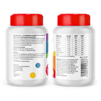 Club Vits Kids Multivitamin 120 Strawberry Flavour Gummies - Strawberry Contains 9 Essential Vitamins + Minerals Including Vitamin C D A & B Vitamins for Childrens - Pack of 120 Chewable Vitamins