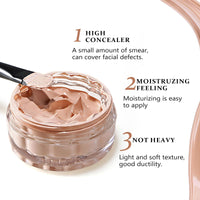 COODAM Concealer Full Coverage for Mature Skin - Eye Concealer Concealer Full Coverage Lasting Perfection Concealer for All Skin (#Honey, 12ml)