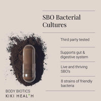 KIKI HEALTH KIKI Health Body Biotics for Men & Women | Probiotics Supplement | Strengthens Digestive & Gut Health | Reduces Bloating | Dietary Probiotics for Colon & Immune Health | Promotes Wellness (60 Count)
