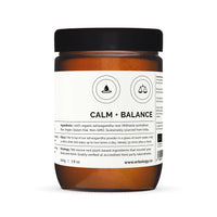 Erbology 100% Organic Ashwagandha Powder 220g - Sleep Aid - Straight from Farm - Raw, Vegan and Gluten-Free - Non-GMO - No Additives or Preservatives - Recyclable Glass Jar