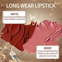 CATKIN Red Lipstick, Semi-Matte, Long Lasting, High Impact, Moisturizing Formula, enriched with Avocado Oil and Vitamin E, 3.2g