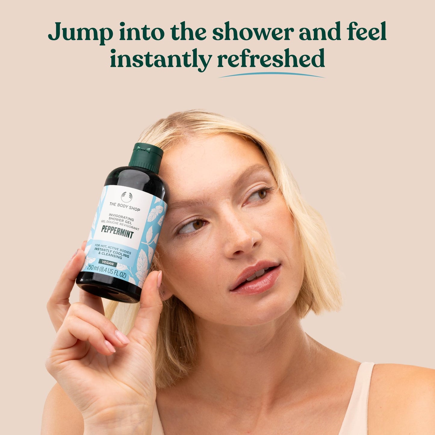 The Body Shop Peppermint Invigorating Cooling Shower Gel - 250 ml (8.4 US fl oz)