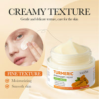 Turmeric Face Cream,Turmeric Antioxygen Repair Face Cream,Dark Spot Corrector Remover For Face,Anti Aging Cream,Moisturizing Erase Fine Lines 1.76 FL OZ