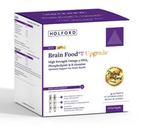 Patrick Holford PATRICK HOLFORD Brain Food Upgrade Pack/Comprehensive Daily Brain Supplement Programme in One Pack/for Age 50+ / Key B Vitamins, Omegas & Phospholipids