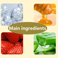 XdealCozyxc 4PCS Honey Balm Uk Lip, Bee Honeybalm for 24h Moisture & Wrinkle Repair