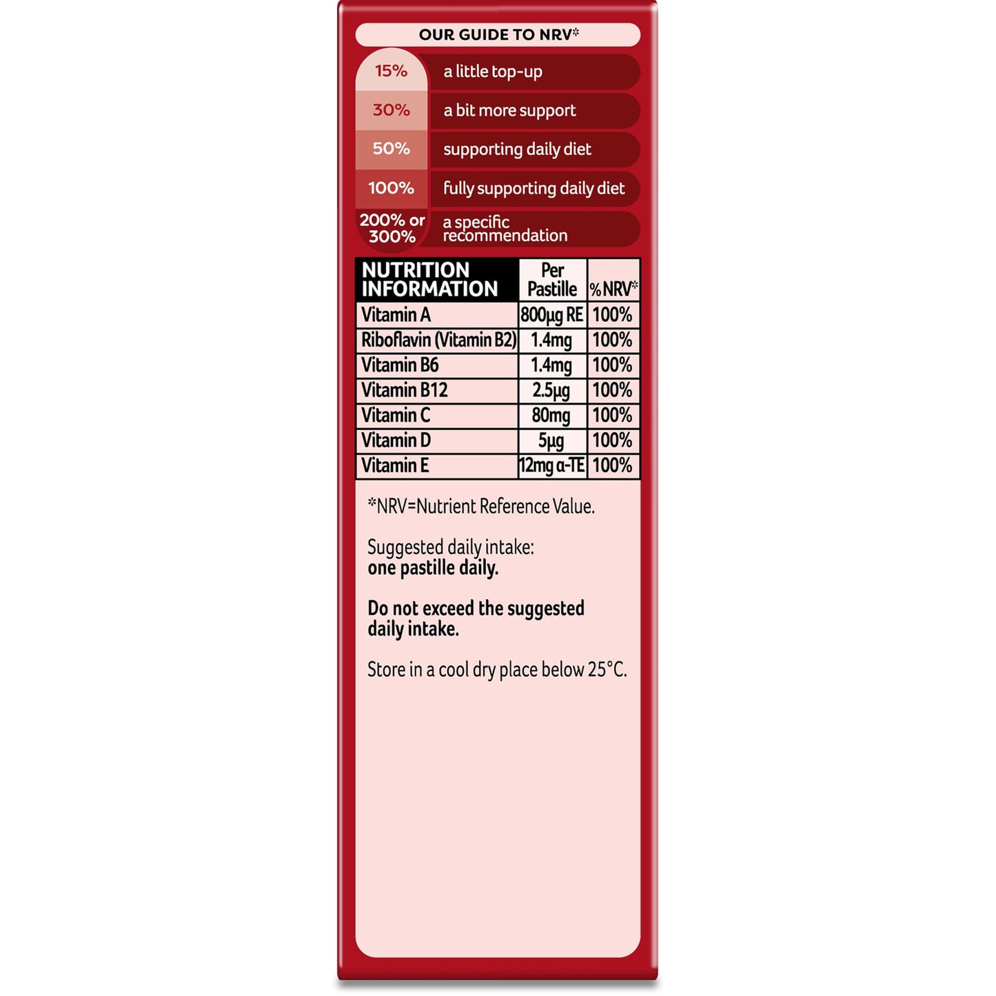 Bassetts Vitamins Adults Multivitamins 30's, 97.2 g