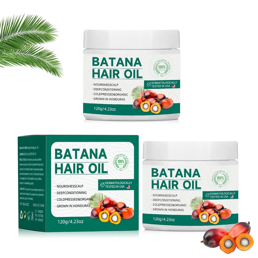 Raw Batana Oil for Hair Growth: 100% Pure Natural, organic - Prevent Hair Loss - Enhances hair shine and Thickness in Men & Women