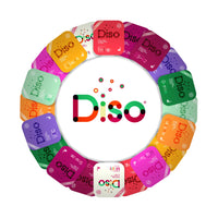 OQO Diso Collagen Supplements for Women & Men with Biotin (1000mcg), Tin of 30 Oral Dissolvable Strips for Fast Absorption Skin Care, Joint Support, Vegan, Sugar-Free, Gluten-Free (Mixed Berry)