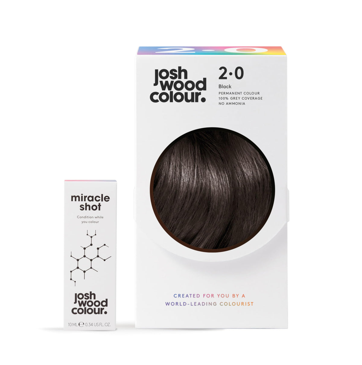 Josh Wood Colour Permanent Colour 2.0 + Miracle Shot
