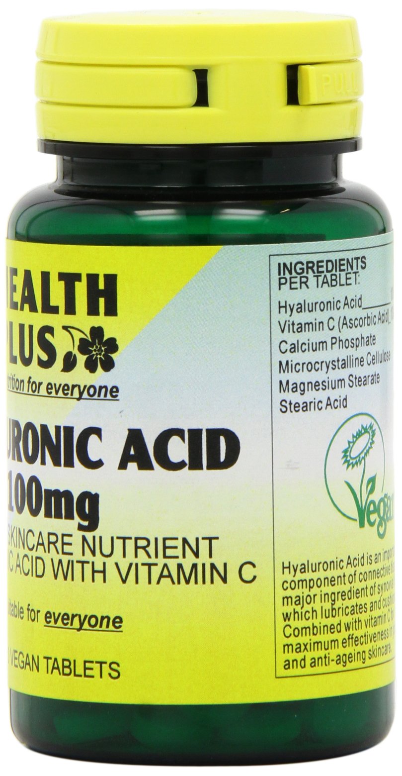 Health Plus Hyaluronic Acid 100mg Joint Health Supplement - 30 Tablets