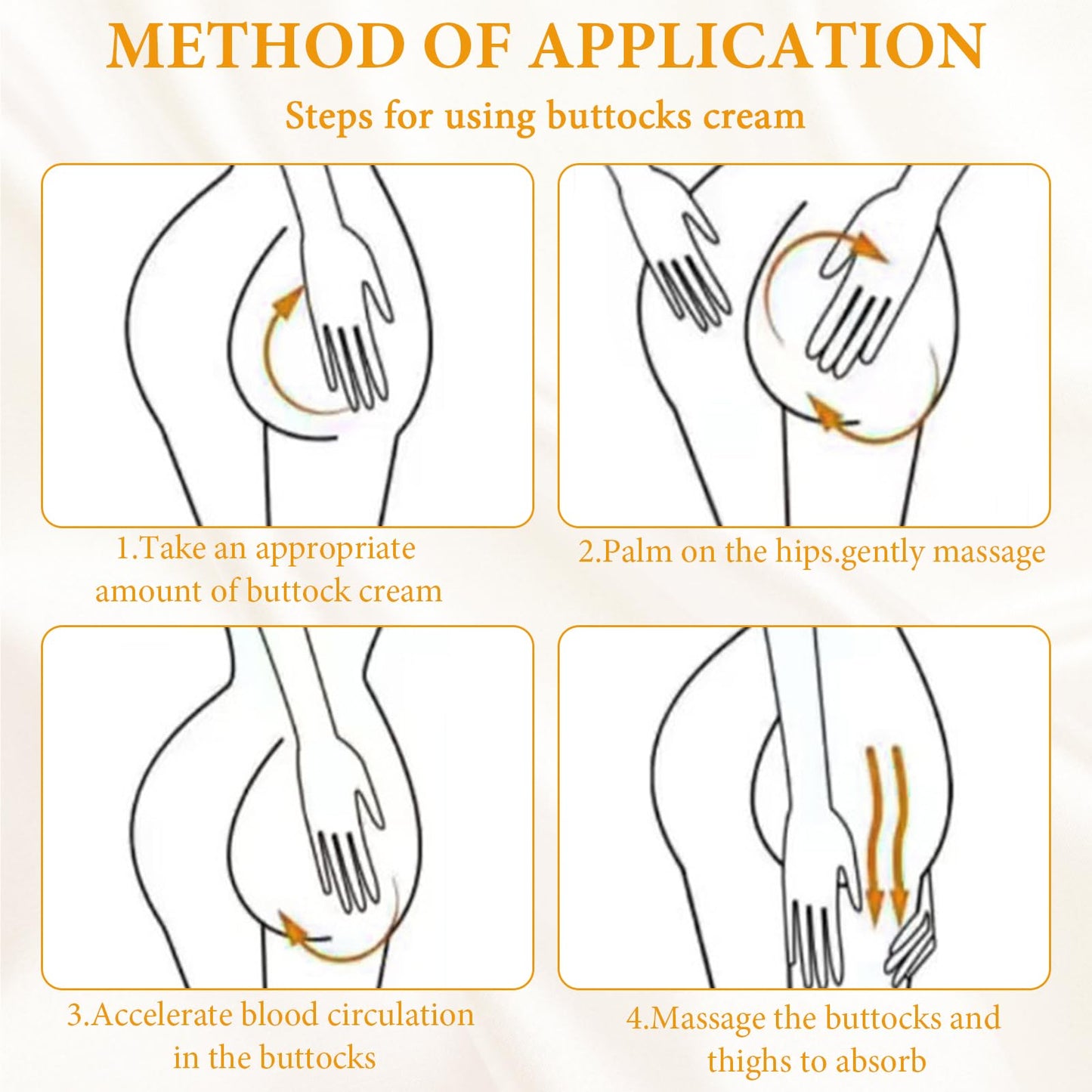 Hocklliy Bum bum Cream Brazilian Bumbum Cream Hip Lift up Cream Smoother Firmer Skin Hydrates and Nourishes Fast Absorbing for Body Butt Lifting Balance Skin Tone and Daily Use Non-greasy