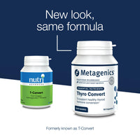Metagenics Thyro Convert with Gum Guggul Resin - with Ashwagandha, Selenium & Zinc for Healthy Thyroid Hormone Conversion - 60 Capsules