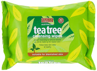 Beauty Formulas Australian Tea Tree Cleansing Wipes 30