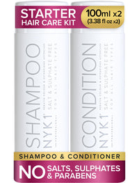 NYK1 Sulphate Free Hair Shampoo And Conditioner | Starter Set - 100ml x2