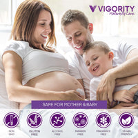 Vigority Stretch Mark Cream for Pregnant Women: Belly Butter for Expecting Moms - Moisturizing Lotion for Skin Elasticity - Maternity Skin Care Cream - 4 Oz