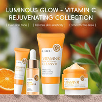 INSKIN Vitamin C Skin Care Sets & Kits, Skin Care For Teenage Girls, Skin Care Set For Pamper Teenage Girls Gifts,Facial Kit,Skincare Set,Cleanser, Serum,Cream,Eye Cream