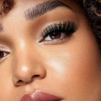 Kiromiro Lashes 20mm Fluffy False Eyelashes Thick Volume Dramatic Cat Eye Lashes 7 Pairs Long Strip Wispy Lashes Pack
