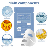ExcellaElite Biodance Collagen Mask, Biodance Collagen Mask Overnight, Bio Collagen Face Mask, Biodance Bio-Collagen Real Deep Mask (5PCS)