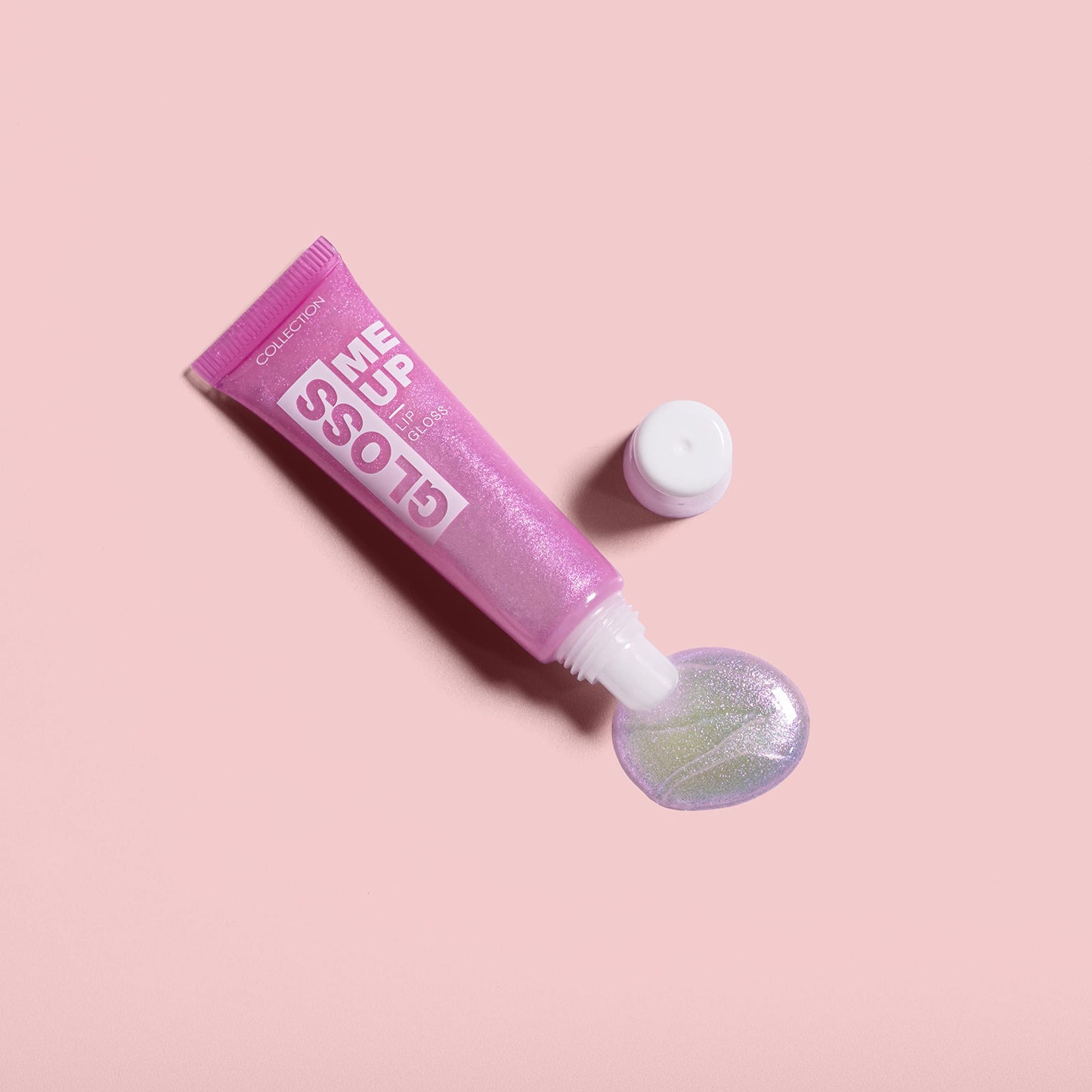 Collection Cosmetics Lasting High-Shine, Non-Sticky, Gloss Me Up Scented Lip Gloss, 10ml, Pink Fizz