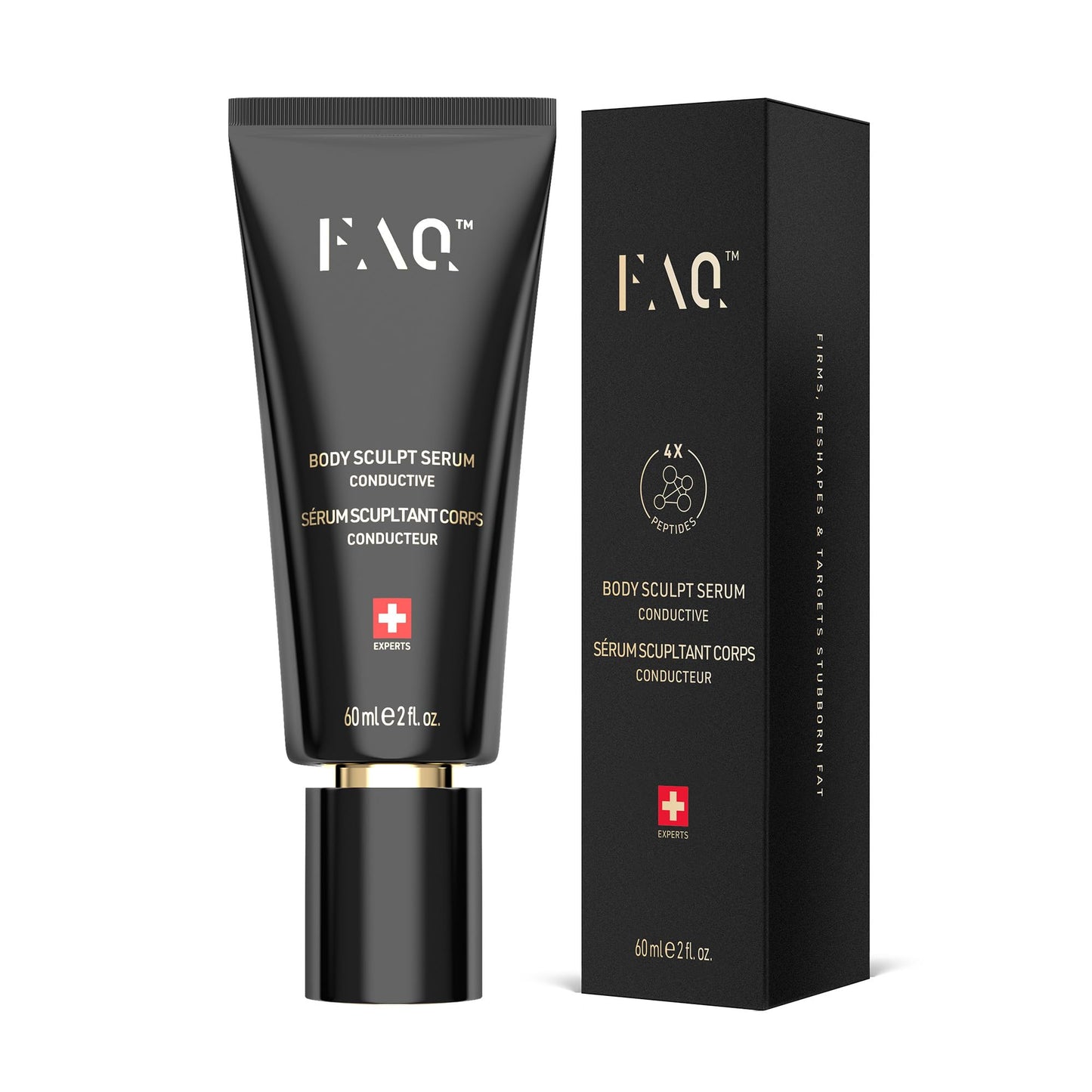 FAQ Body Sculpt Serum – Hyaluronic Acid Serum & Moisturiser for Women with Peptides & Sea Kelp – Conductive Firming Body Lotion for Cellulite Massager & Toning Routines