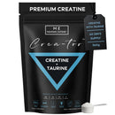 ME MAINTAIN | EXTEND Creatine Monohydrate Powder with Taurine 360g, Micronized Vegan 60 Servings