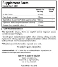 BIOTICS Research Beta-Plus™ Nutritional Support for Bile Production, Supports Overall Liver Function. Aids in Fat Digestion. Supplies Betaine (Organic Beet Concentrate) 180 Tabs