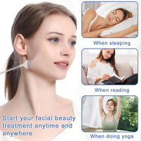 QianDanS 20 Pcs Facelift Tapes, V Face Sticker, Sagging Skin Firming Tapes, Invisible Face Lifting Patches for Tightening Sagging Skin Around Neck, Eyes & Jowl (Clear)