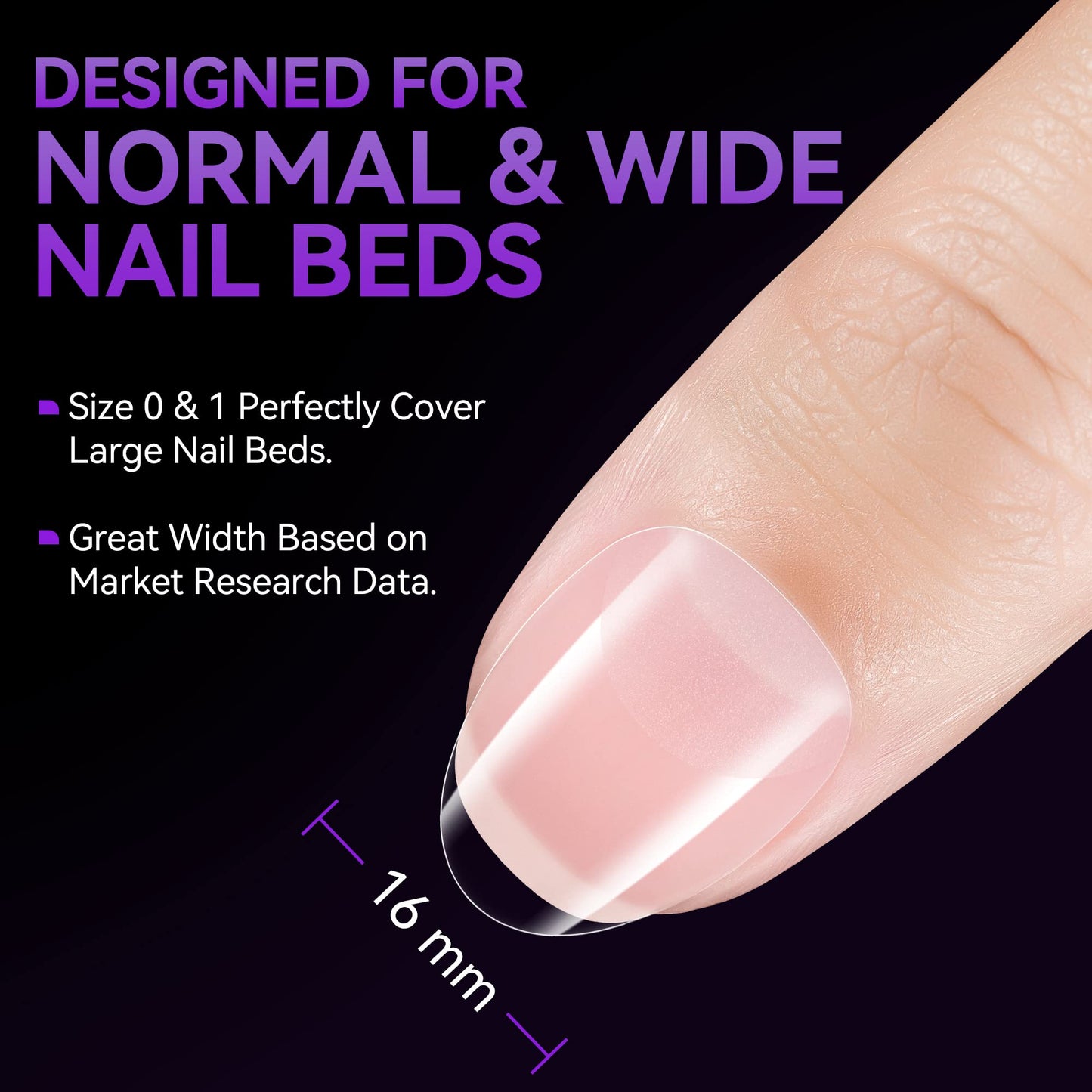 gelike ec Gelike ec XXS Almond Full Cover Soft Nail Tips - 240Pcs Acrylic False Nails - 18 Sizes Long Lasting Nail Tip for Gel Extension DIY Practice Art Design Home Press on Nails Salon Manicure Supplies