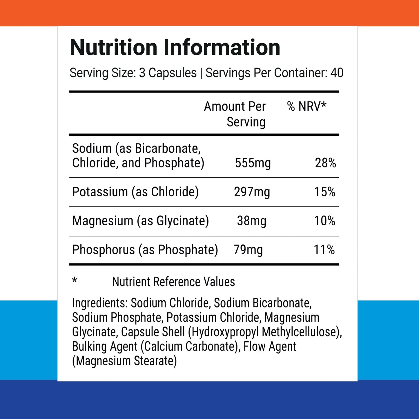 Nutri-Align Fasting Salts Capsules. 120 Capsules (Advanced)