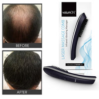 Volumon Electric Laser Massage Comb For Hair Growth Regrowth Hair Thickening & Strengthening With Massager & Infrared & Digital LCD Screen- Daily Home Use