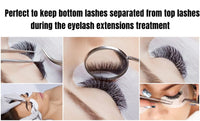HYX 50 Pairs Under Eye Gel Pads, Lint Free Skin Friendly Under Eye Patches Lash Pads for Eyelash Extension Treatment