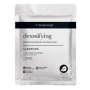 MASKOLOGY DETOXIFYING Professional Sheet Bubble Mask Pack of 1 | Charcoal Face Mask | Self-Foaming Face Sheet Mask Packs | 100% Plant Based | Bubble Sheet Mask |
