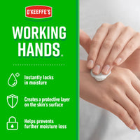 O'Keeffe's O’Keeffe’s Working Hands Value Tube, 190ml – Hand Cream for Extremely Dry, Cracked Hands | Non-Greasy, Unscented & Instantly Boosts Moisture Levels