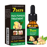 Ginger Nail Treatment Nail Support Nail Care - Ginger Nail Growth Serum, 7 Days Nail Treatment, Ginger Cuticle Care Oil for Nails, Nail Strengthener For Damaged Nails, Fungal Nail Treatment
