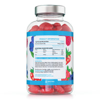 swiss bioenergetics Folic Acid Gummies - 400μg, 120 Natural Berry Flavoured & Vegan Gummies - High Strength Vitamin B9 Folic Acid Pregnancy Support Prenatal Vitamin - No Artificial Sweeteners or Flavours – UK Made