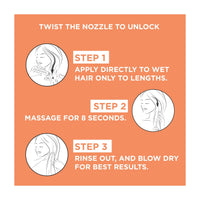 L'Oreal Paris L'Oréal Paris Wonder Water, Liquid Hair Conditioner by Elvive Dream Lengths, 8 Second Hair Treatment for Long Damaged Hair with Lamellar Technology, 200 ml