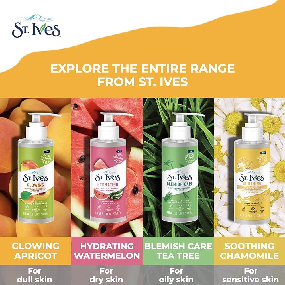 ST. Ives St Ives 200ml Daily Facial Cleanser Soothing Chamomile
