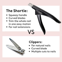 MYLEE Mylee The Shortie Nail Extension Clipper - Precise & Durable Nail Tip Cutter, Manicure Tool for Perfect Prep, Professional Extension Clipper, for Acrylic Extensions, False Nails and Tips