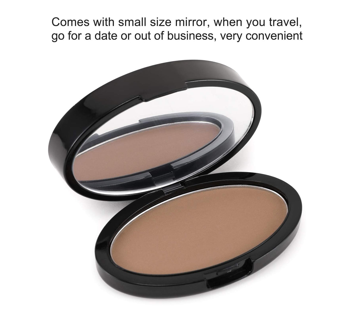 Boobeen Eyebrow Seal Stamp Powder - Waterproof 1 Second Make Up Nature Tinting Coloring Kit - Creates Natural Looking Brows for Makeup Beginners