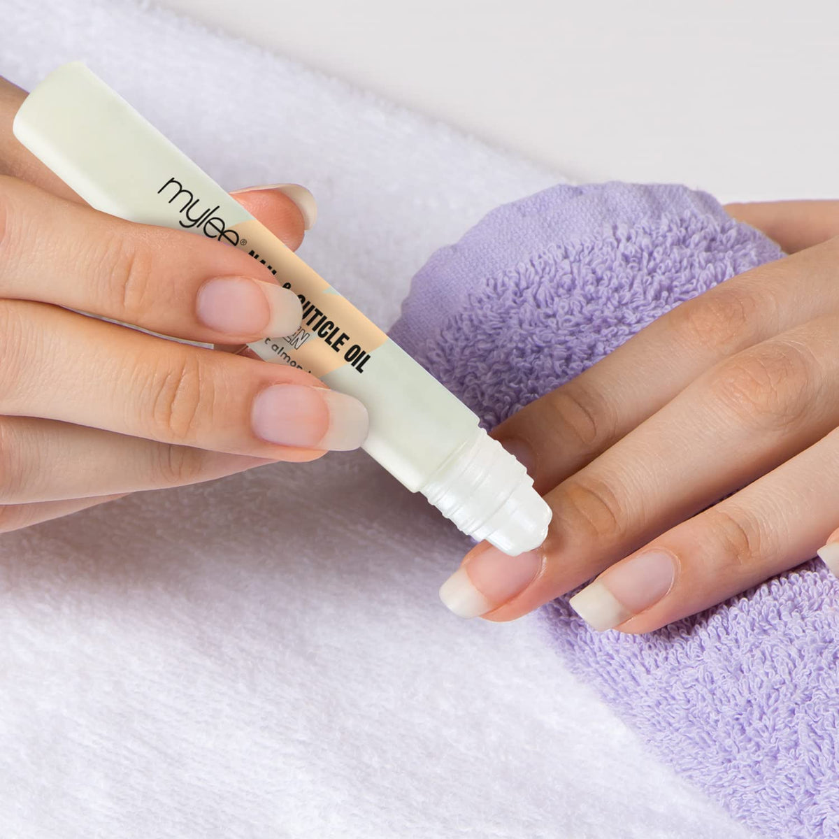 MYLEE Mylee Nail & Cuticle Oil Rollerball Pen 10ml – Deeply Hydrating & Moisturising, Nourish & Condition, Non-Greasy Formula, Leaves No Sticky Residue, Enriched with natural extracts and vegetable oils